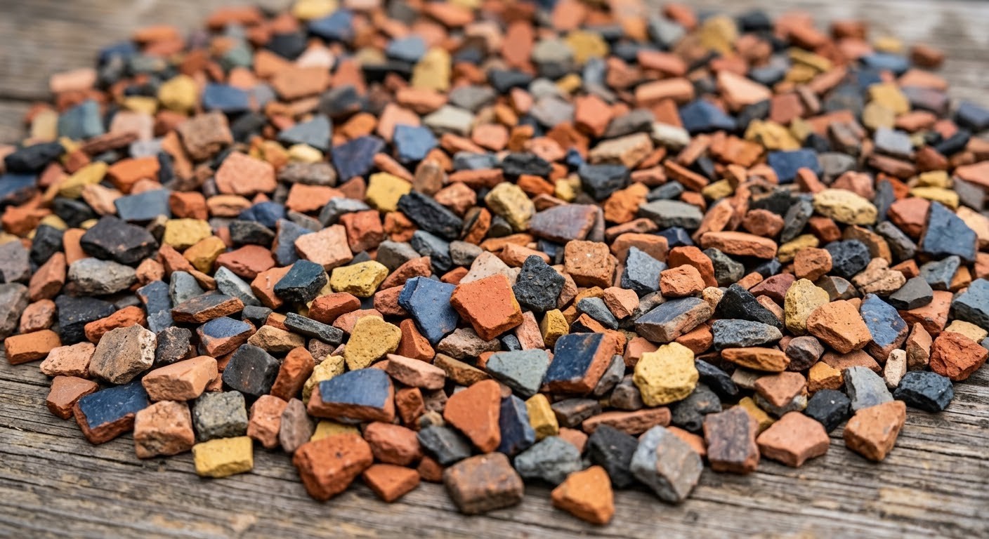 瓦チップ(テコラ)とは?庭・外構・雑草対策・価格・購入先まで徹底解説